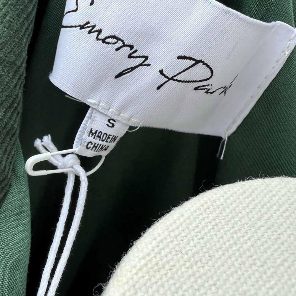 Emory Park Green Corduroy Bomber Jacket - Picture 6 of 10
